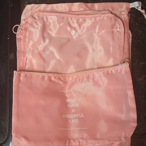 Pink Travel Organizer Set - Picture 7 of 16